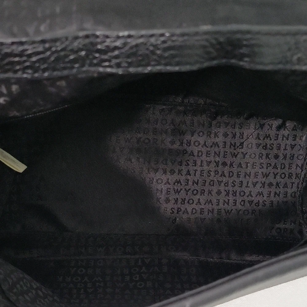 Kate Spade Black Leather Satchel